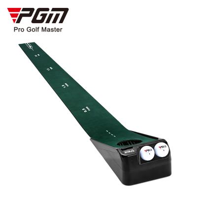 China Golf Putting Practice PGM TL030 Golf Slope Putting Mat Desk Auto Return Mini Golf Putting Mat for sale