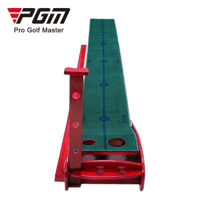 China PGM Professional Indoor Golf Putting Trainer Velvet Mini Practice Mat 43*18.5*61cm for sale