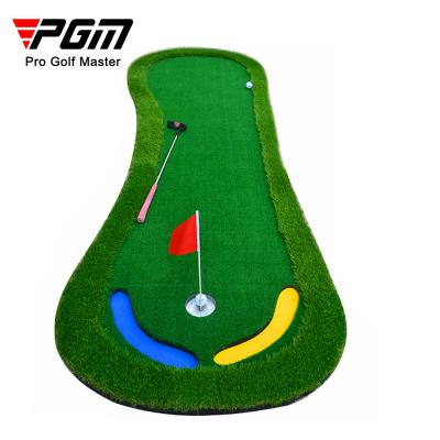 China Golf Putting Practice PGM Logo Custom Indoor Indoor Turf Putting Green Turf Outdoor Artificial Grass Putting Green for sale