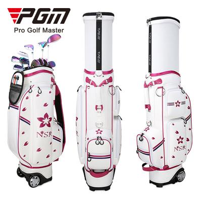 China Golf Activity PGM QB056 Outdoor Custom Carry Bag Premium Quality Women's Golf Practice Retractable Golf Bags For Sale for sale