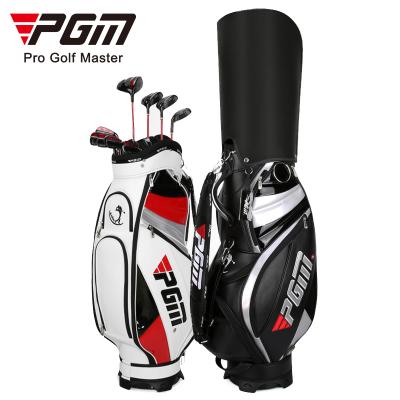 China PU PGM Custom Design PU Men Waterproof PU Staff Golf Bag for sale