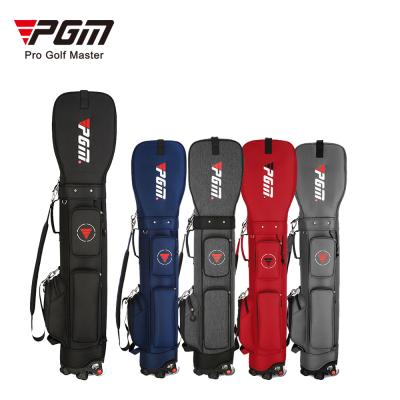 China Large Capacity/Lightweight Portable PGM QB069 Golf Travel Nylon Golf Course Bag Waterproof/Lightweight Bag Wheel for sale