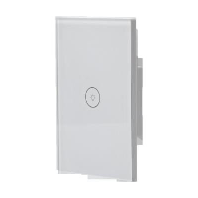 China 1Gang Luxury Brand Wireless Remote Global Wall Swiches SAA Cetificate Dual Wall Light Tuya WiFi Switch Smart Touch Switch With Australia Standard for sale