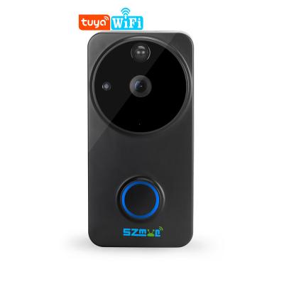 China Smart Video Ring Intercom Kit Security Ding Dong Chime Remote Wireless Compatible Tuya Wifi Alexa Google Home Motion Detection Doorbell Camera for sale