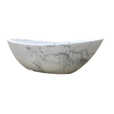 China Factory price EUROPEAN high quality white marble bathtub for sale freestanding bathtub for sale