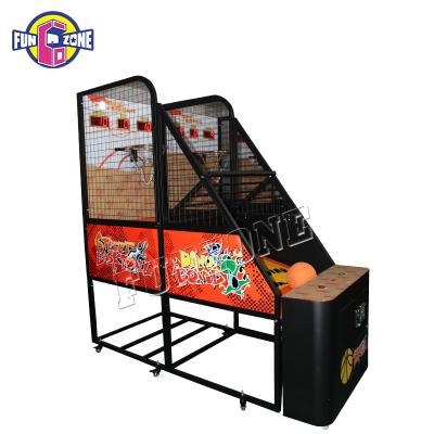 China Mad Machine Indoor Street Coin Operated Basketball Hoop Shooting Arcade Game Machine For Sale for sale