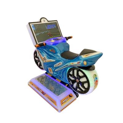 China Coin Operated Arcade Machine Children Kids Motorcycle Simulator Driving Rides Games Machines Indoor Kids Driving Machine for sale