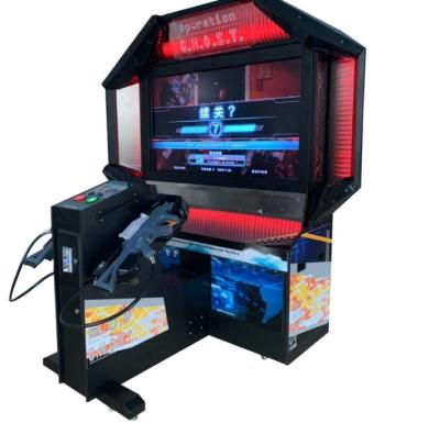 China Arcade shooing coin operated gun machine 55 inch operation phantom gun shooting simulator game machine shooting arcade machines for sale