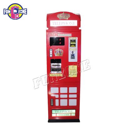 China Token Coin Pusher Arcade Exchange Machine Switch ATM Coin Switch Vending Machine For Sale for sale