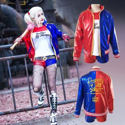 China Holiday Halloween Women Halloween Costume Hrleyquinn Joker Suicide Squad Cosplay Costume Adult Halloween Costume for sale