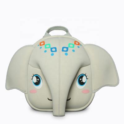 China SUPERCUTE Kids Waterproof Plush Elephant Backpack Animal School Bag,Cheap New Design Kids Children Cute Cartoon Elephant School Bag for sale