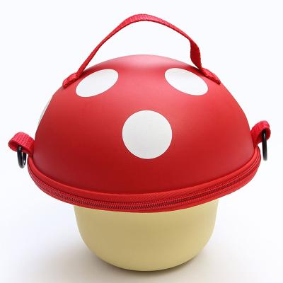 China 3D Mushroom Shape Mushroom Baby Little Girls Handbag Kids Shoulder Bag Children Handbag Small Jelly for sale