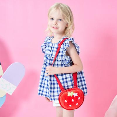 China New Waterproof Hot Sale Strawberry Shoulder Backpack Kids Backpack for sale