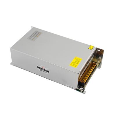 China SMUN S-600-12 110VAC to 220VAC to 12VDC 50A 600W LED Power Supply with 2 Years Warranty 238*124*65mm for sale