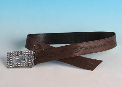 China Cheap Female Fashion Beading buckle Promotion PU Belt for sale