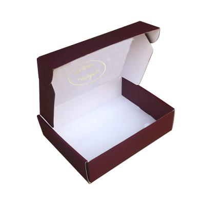 China Recycled Luxury Custom Materials Shipping Box Fold Shipping Box Jewelry Shipping Box for sale