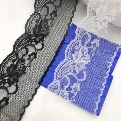 China Sustainable Craft Nets Flat Lace Trim Ribbon Lace Trim Gorgeous Wedding Crafts Sewing for sale