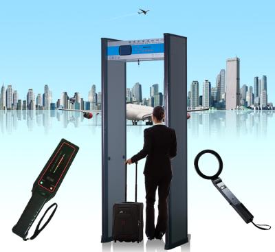 China Pro GC1002 Security Inspection Hand Grip Metal Detector 380*80*35mm for sale