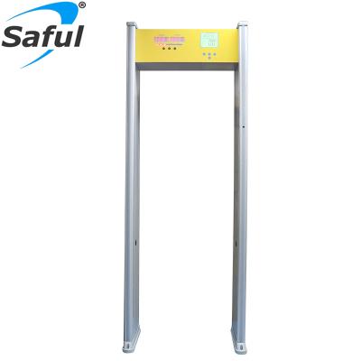 China High Sensitivity Walk Through Body Temperature Detector TS-BS500 TS-BS500 Single Zone Metal Detector for sale