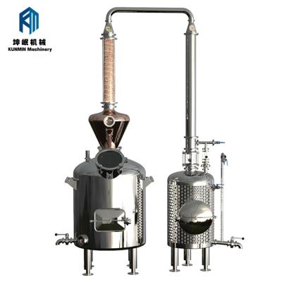 China Fruits/Flowers/Leaves Essential Oil Extractor High Efficiency And Energy Saving Extraction Distillation Equipment for sale