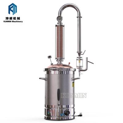 China Most Convenient And Efficient Fruits / Flowers / Leaves Essential Oil Steam Distillation Unit Apparatus Equipment for sale