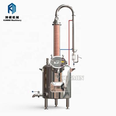 China High Capacity Steam Distillation Equipment Commercial Flowering Fruits / Flowers / Leaves Essential Oil for sale