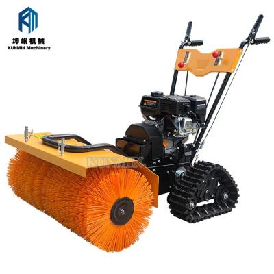 China Long Service Life Hotels Commercial Hand Push Snow Thrower Machine Sweeper Cleaning Machinery for sale