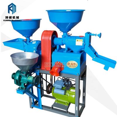 China Plants Most Convenient And Efficient Portable Automatic Rice Equipment Milling Machine for sale