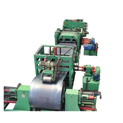 China Cutting Metal Coil T44Q Metal Processing Machine Cut To Length Steel Line Coil Slitting Line Steel Slitter for sale