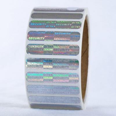 China Hot Sale 3D Hologram Anti Counterfeit Sticker Roll Holographic Sticker for sale