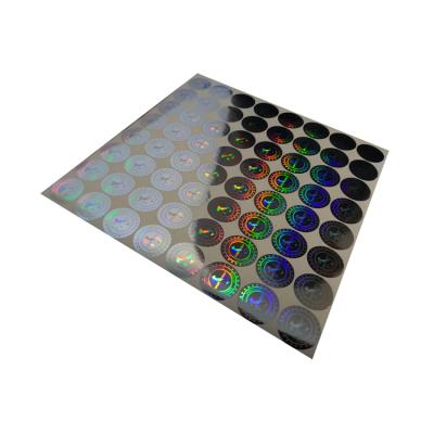 China Anti-Counterfeit Custom 3D Hologram Sticker Label Printing Security Anti-Counterfeit Sticker for sale