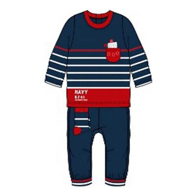 China Antibacterial Baby's Long Sleeves Toddler Casual Clothes Children's T-shirt+Trousers Fashionable Children's Clothing Set for sale