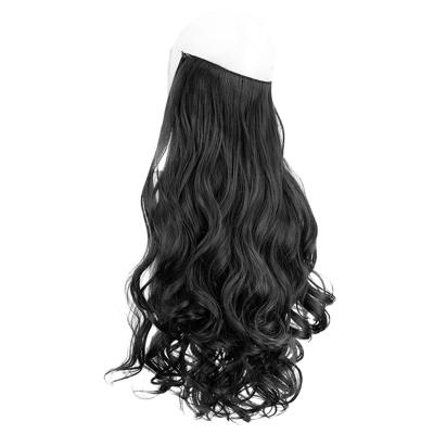 China Best loose deep wave selling high quality kooka style 8 shape hair synthetic hair goods wholesale sellers synthetic wigs fish line hair for sale