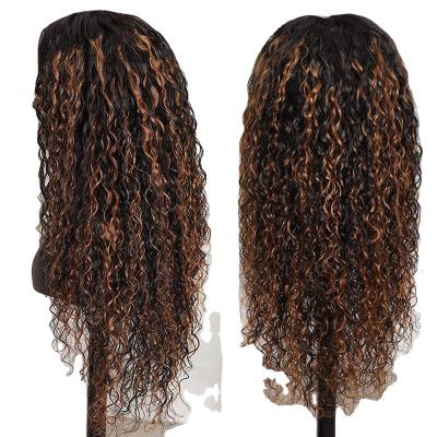 China Straight 2023 38x40 Inch New Peruvian Hair Part Wig Body Wave V Shape Glueless Glueless Wig, V Part Curly Curly Wig for sale