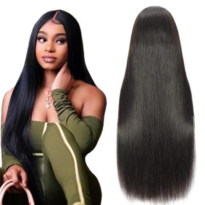 China Straight 2023 13x6 Bone Front Human Hair Wig Straight 16 Inches Boneless Lace Frontal Wigs Brazilian Straight Human Hair Wigs for sale