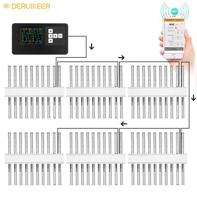 China Seed Starting Deruikeer 10Bar Full Spectrum+660nm 800w Samsung Led Grow Light Grow Lights For Agricultural Greenhouses for sale