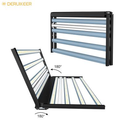 China Seed Starting Deruikeer DK08FH2 740W Led Grow Light Indoor Plant IR 3000K 3500K 6500K Best UV Led Grow Light for sale