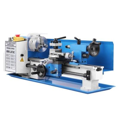 China Small Metal Lathe Conventional Lathe Machine Building Material Shops Mini Hobby Lathe Machinery 0618*200 for sale