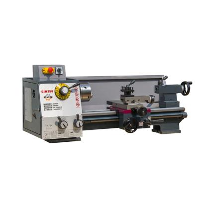 China Building material shops CJM250 horizontal type mini metal lathe machine for sale for sale