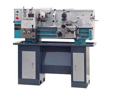 China Manual Building Material Stores CZ1324G Home Lathe Machine For Metal Working for sale