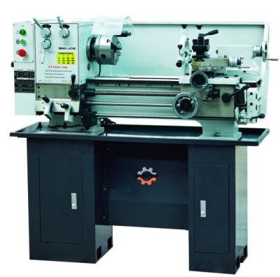 China Building Material Shops Precision Gear Driven Manual Headstock Lathe Machine CZ1337G for sale