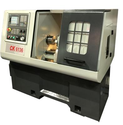 China Construction Material CNC Lathe Machine Stores Horizontal CNC Machine Tool Equipment CK6136 for sale