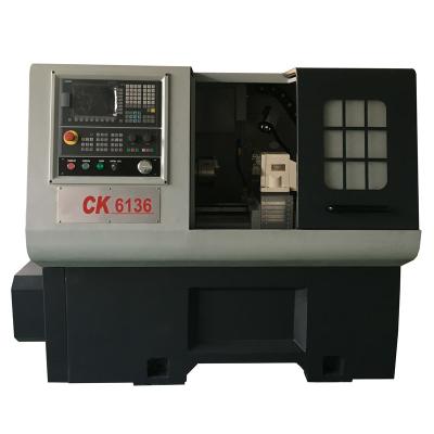 China Building Material Shops High Performance Metal Turning CNC Lathe CK6136 for sale