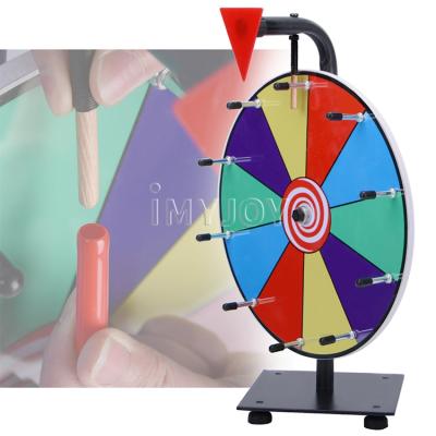 China Funny Spinning Machine Lucky Lottery Game Lucky Draw Wheel Spin Redemption Game Lucky Commercial Children Draw for sale