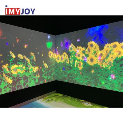 China Indoor Hot Sale 3D Large Screen Interactive System Augmented Reality Projector Floor / Wall for sale