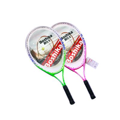 China Cheap Modern China Aluminum Alloy Kids Beach Practice 23 Inch Tennis Racket Single Pack for sale