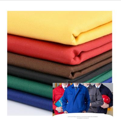 China TC Shrink-resistant 80 20 polyester with 16*12 cotton TWILL dyed fabric work wear work clothing FABRIC for sale