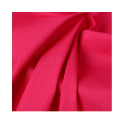 China Wholesale Customized Shrink-Resistant Polyester Cotton Spandex Dyed Poplin Fabric For Shirting And Dress for sale