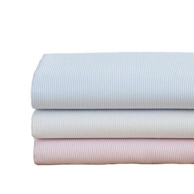 China Breathable Wholesale Cotton 65% /35% Twill Fabric Woven Polyester For Working Shirts Mens Shirts Garment for sale