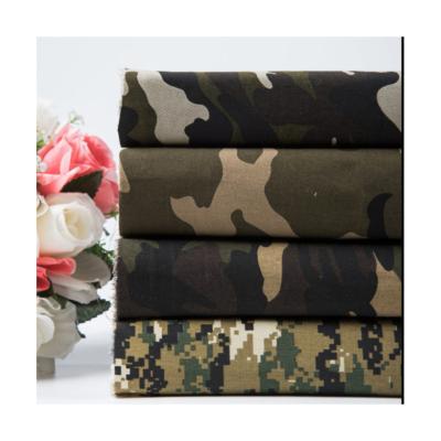 China Breathable Factory Outlet 200gsm 100% Cotton Camouflage Fabric For Work Wear Army Uniform for sale